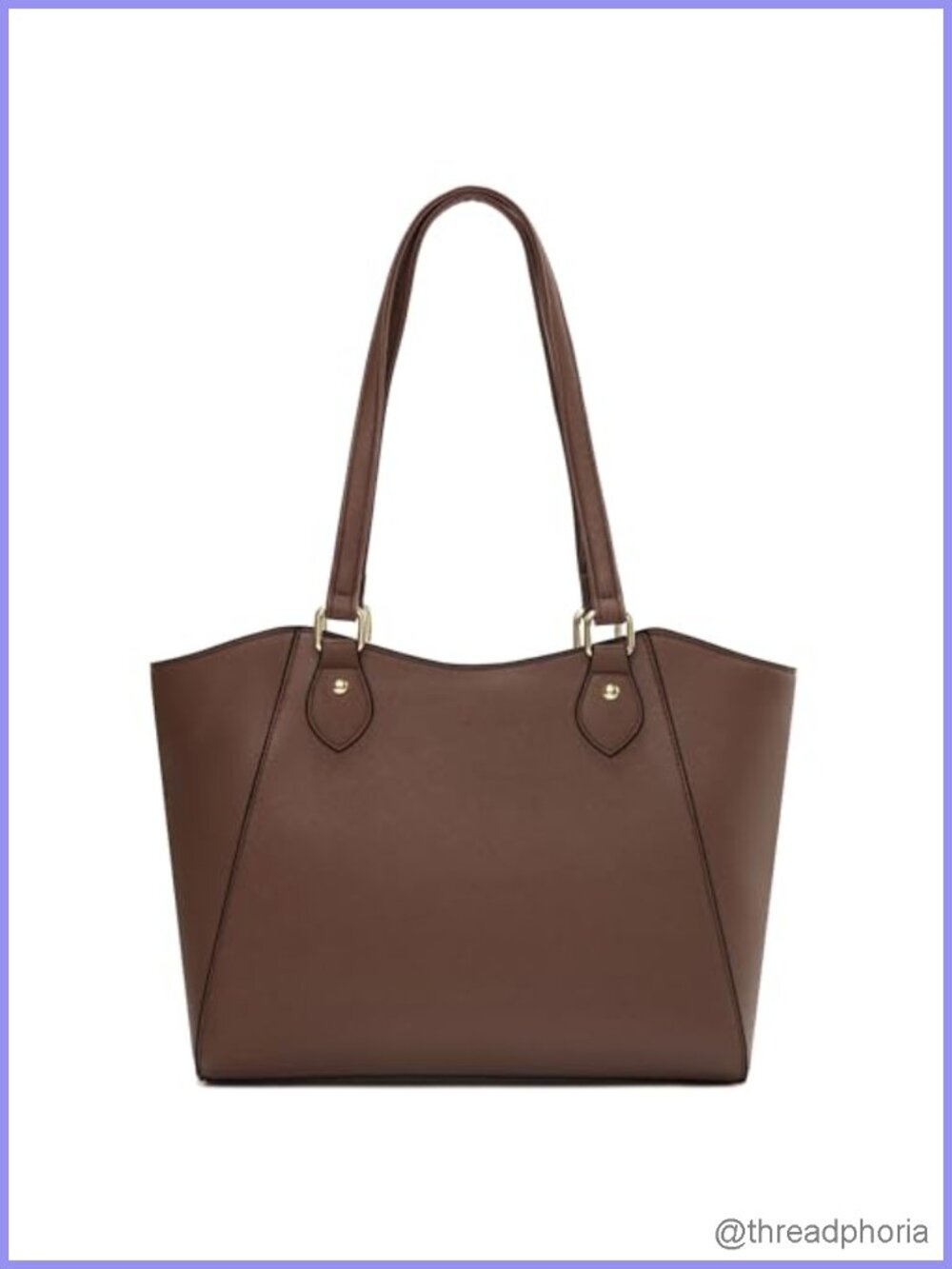 CHICAROUSAL Women's Tote Bag PU Leather Shoulder Satchel Purse
